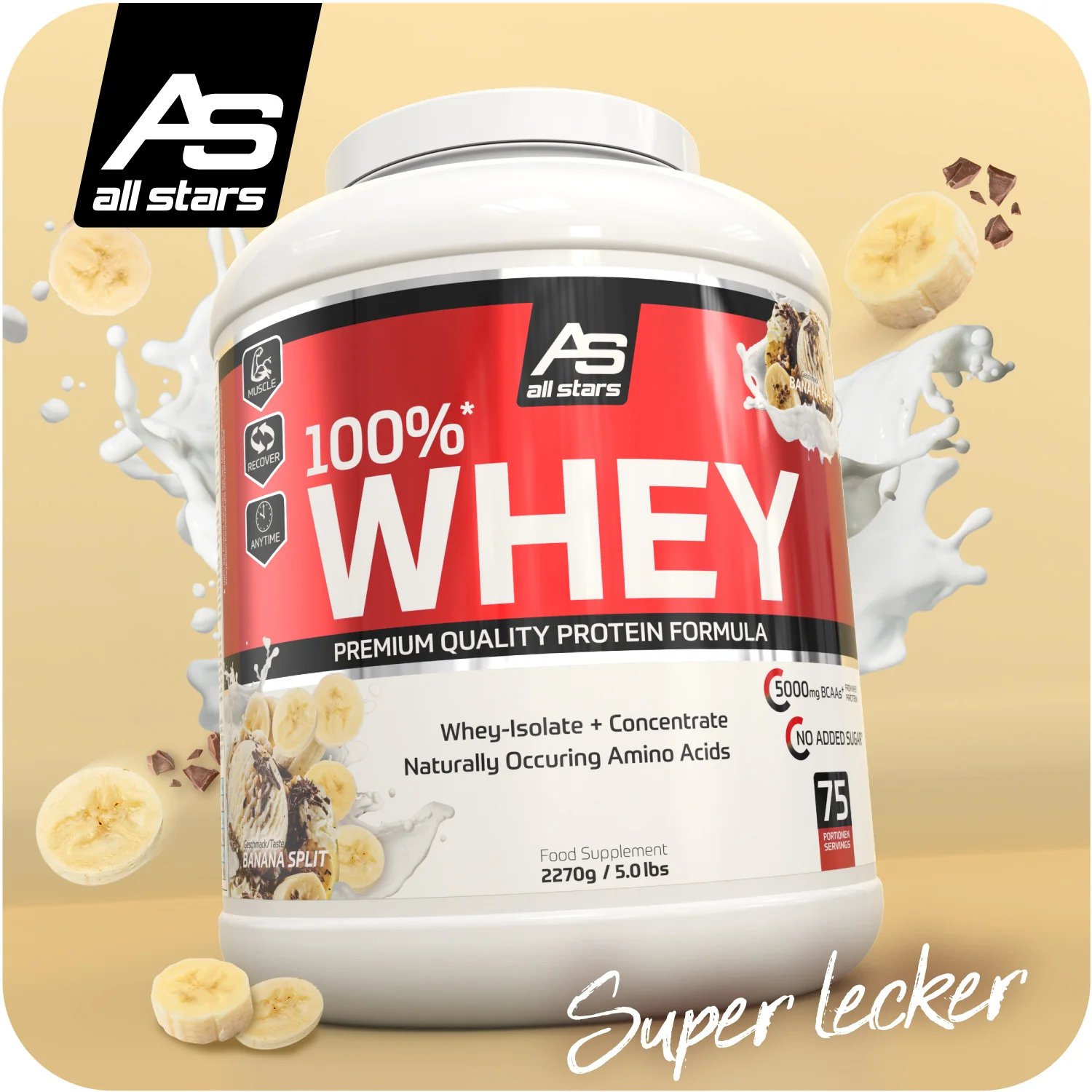 100% Whey Protein - 2270g Dose - Image 25