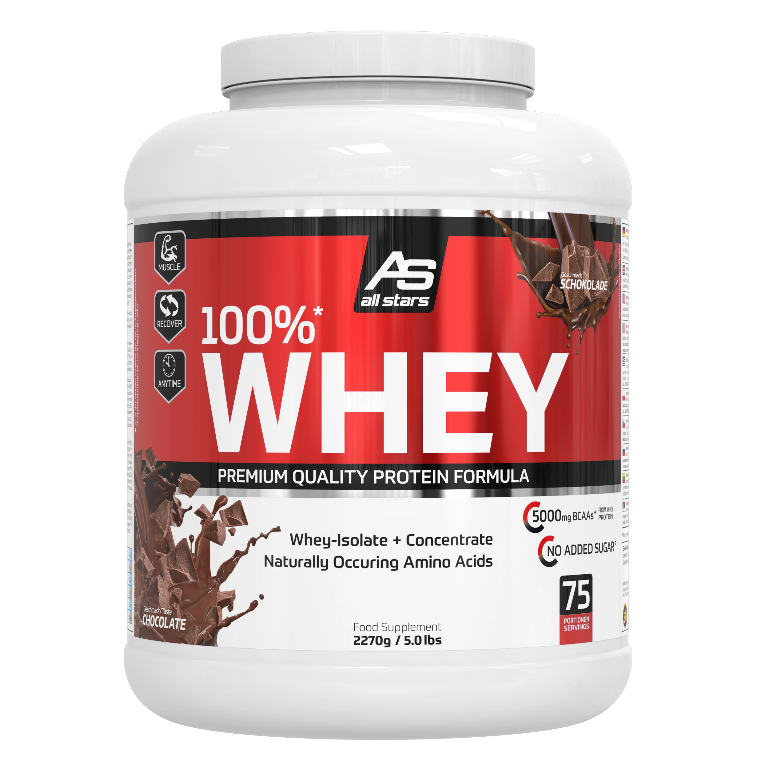 100% Whey Protein - 2270g Dose - Image 76