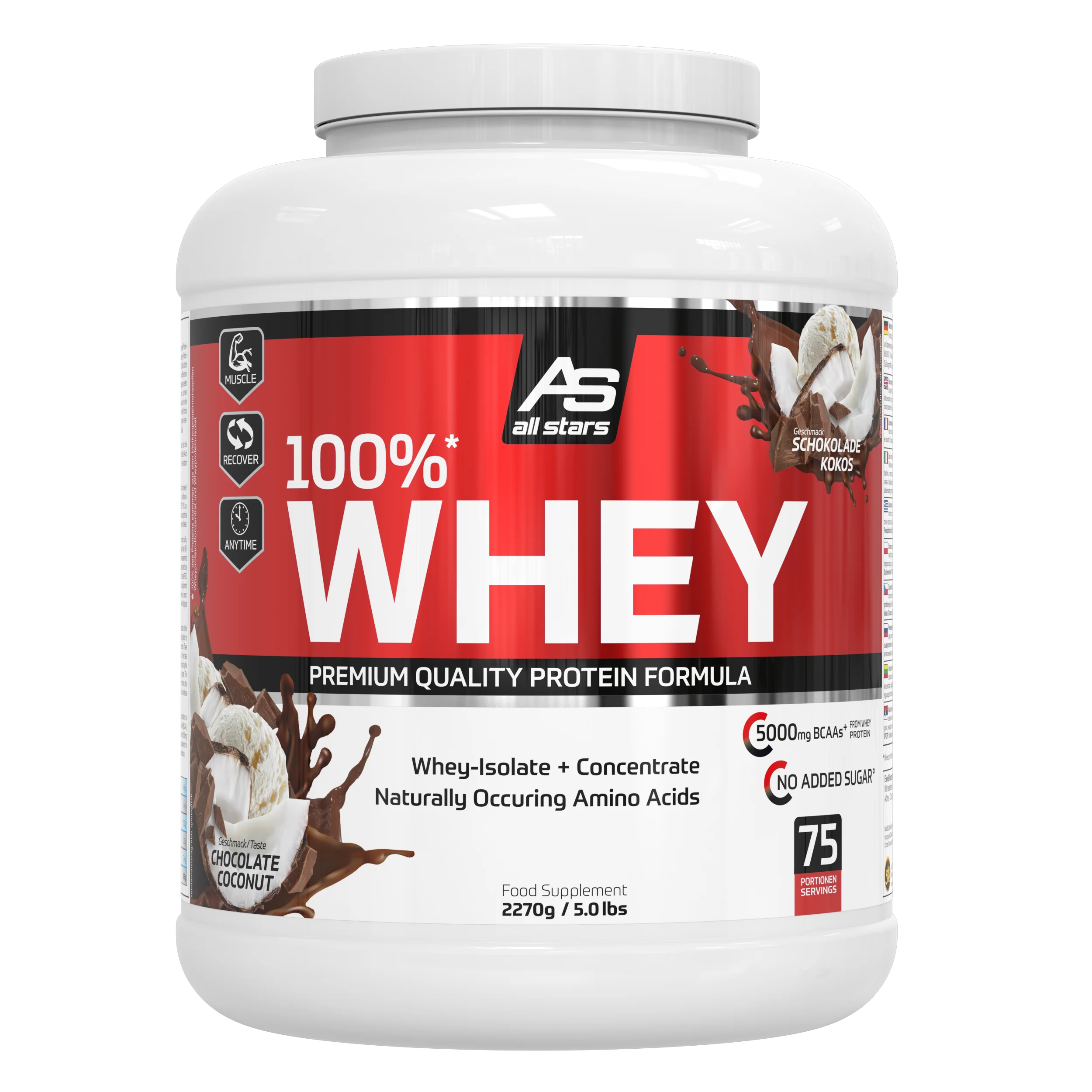 100% Whey Protein - 2270g Dose - Image 79