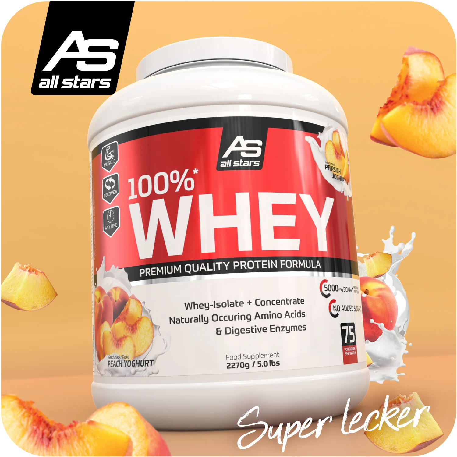 100% Whey Protein - 2270g Dose - Image 8