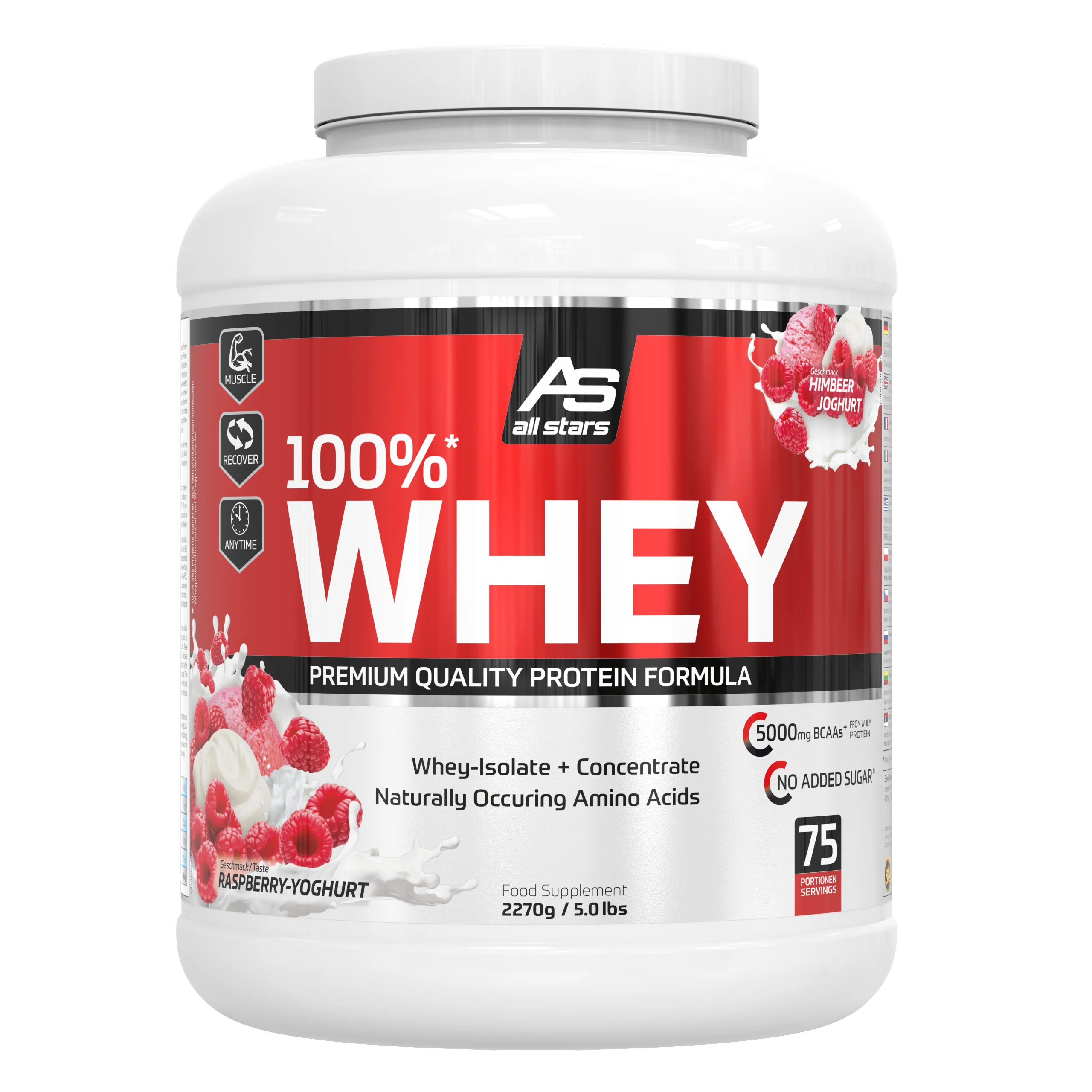 100% Whey Protein - 2270g Dose - Image 82