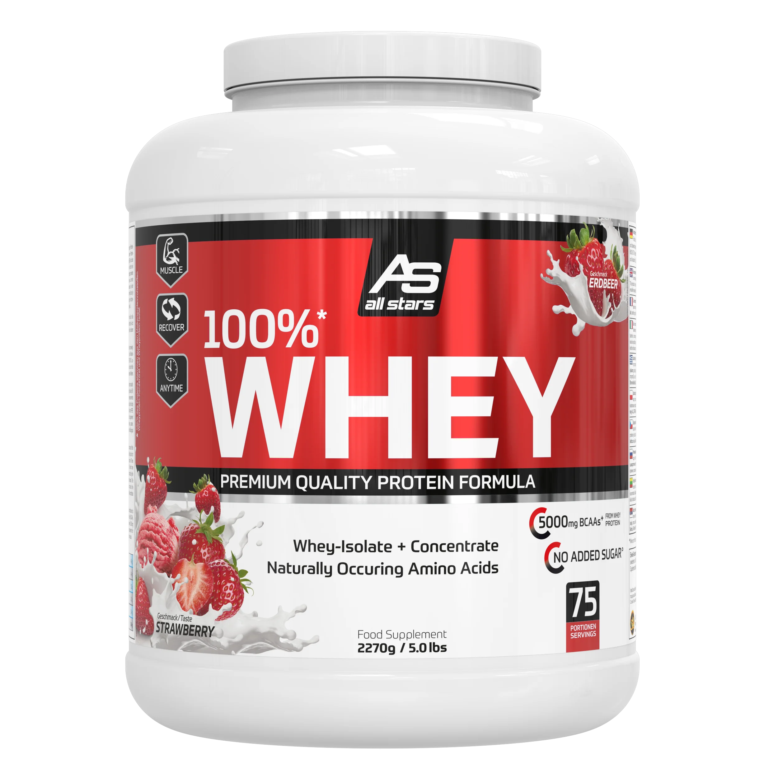 100% Whey Protein - 2270g Dose - Image 84