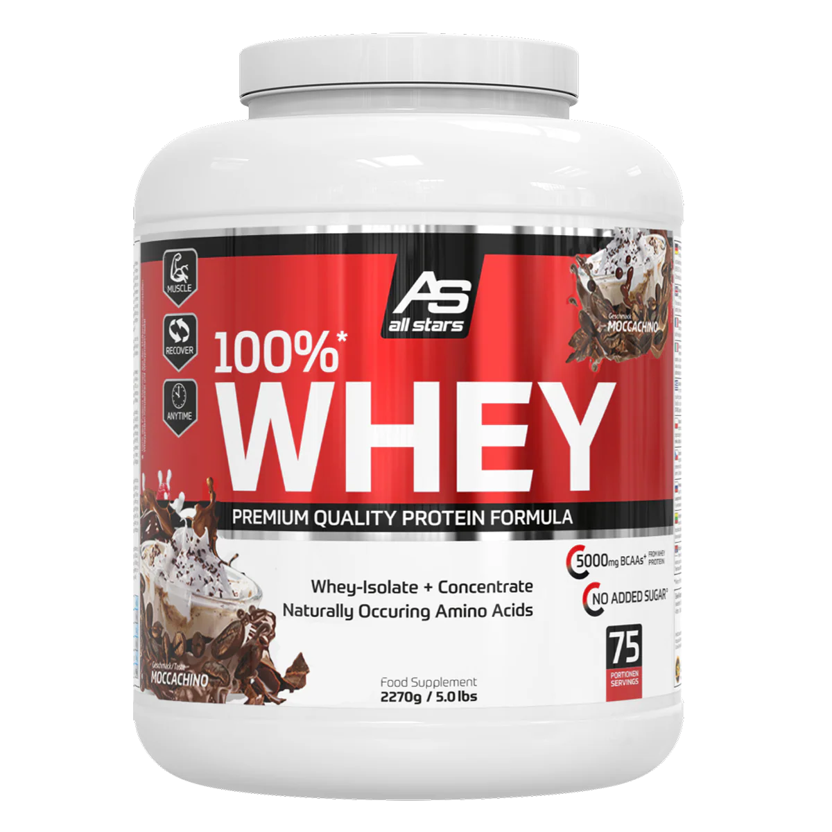 100% Whey Protein - 2270g Dose - Image 85