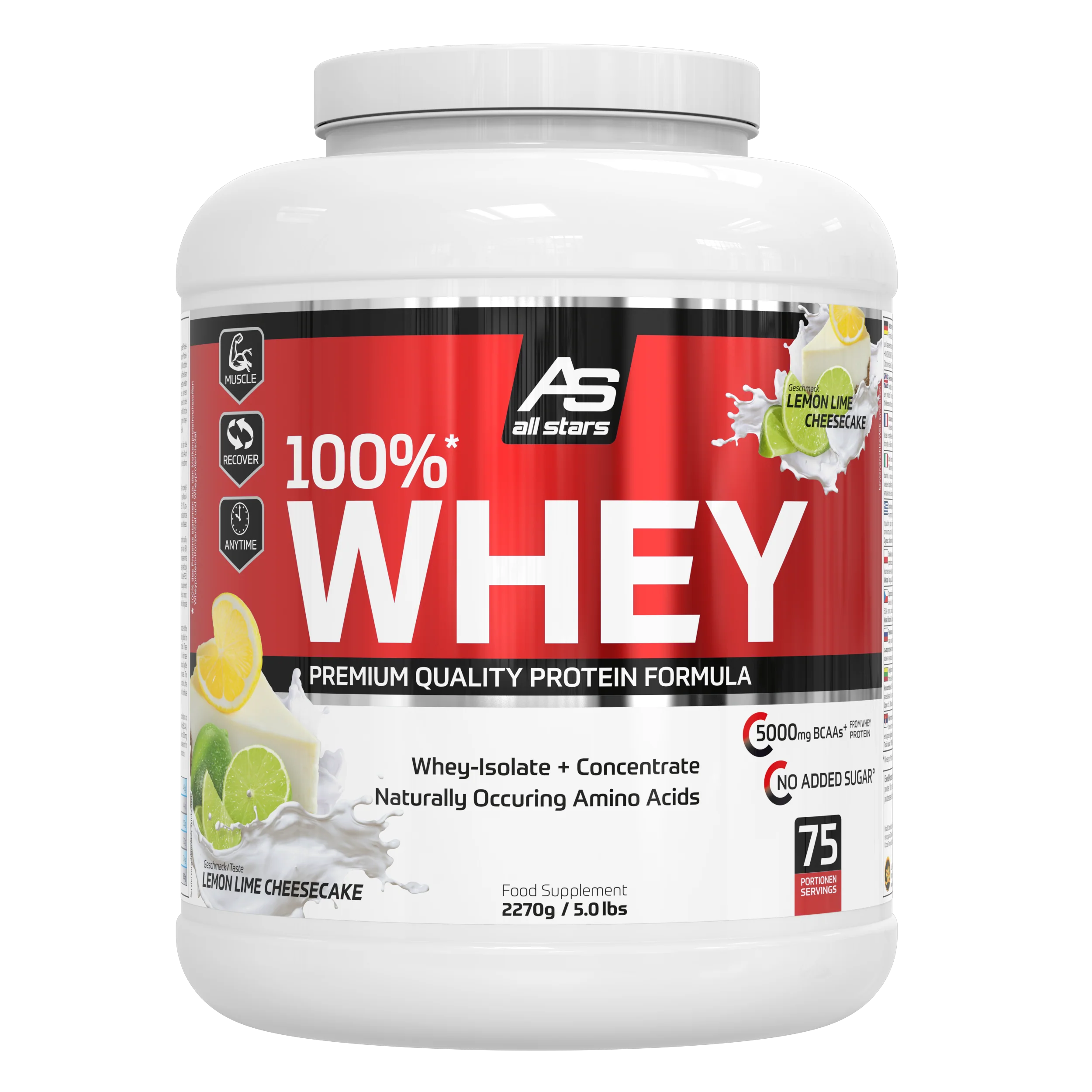 100% Whey Protein - 2270g Dose - Image 88