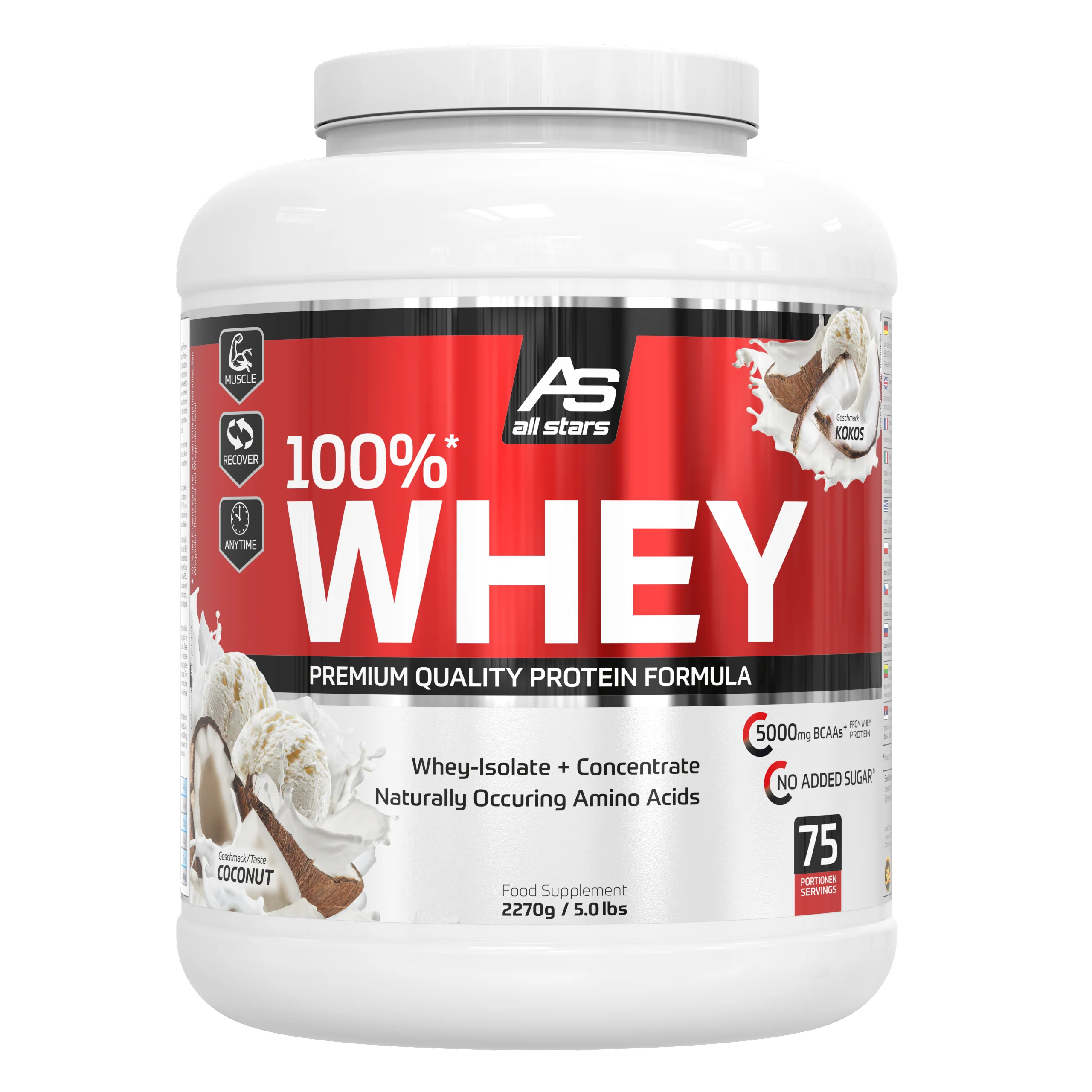 100% Whey Protein - 2270g Dose - Image 89