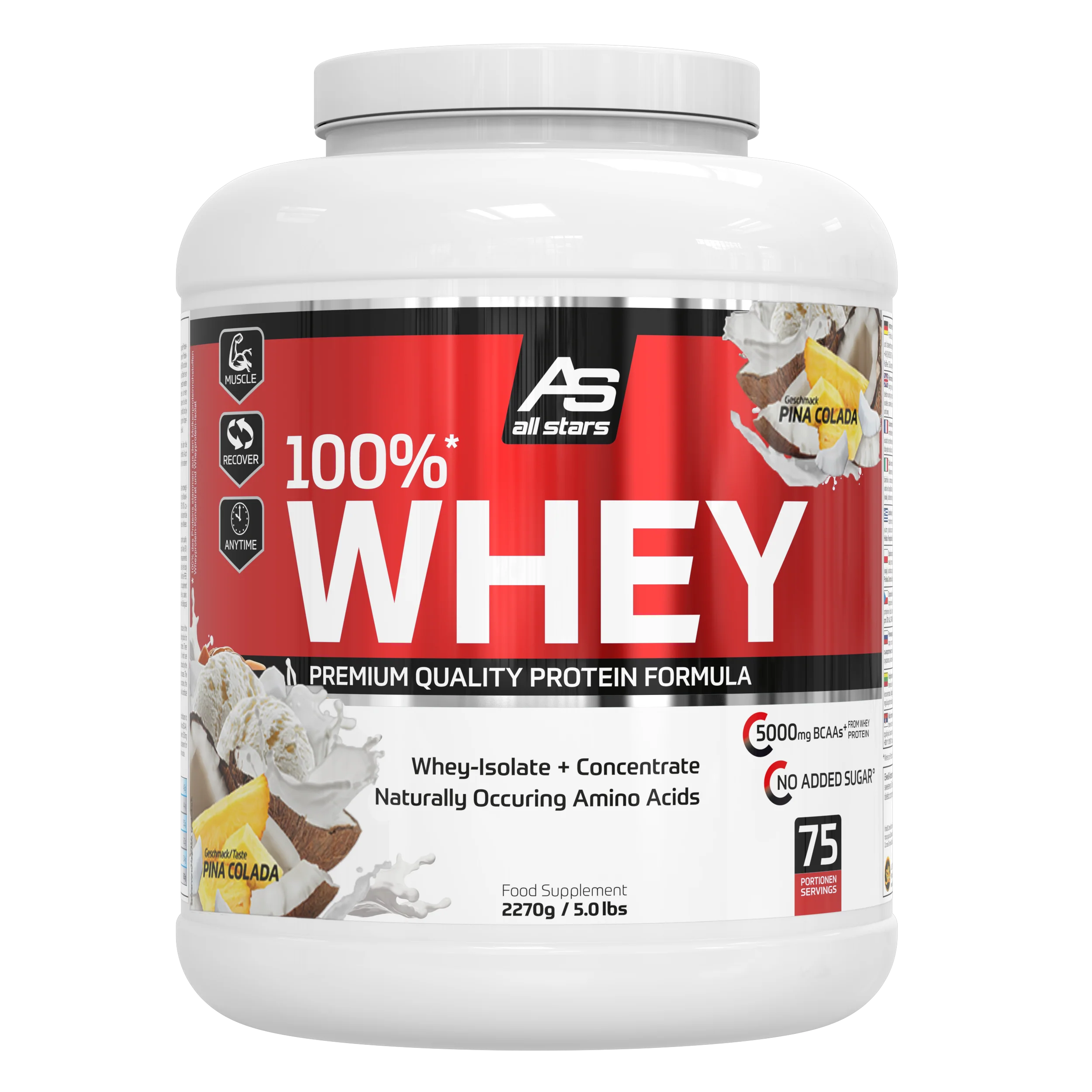 100% Whey Protein - 2270g Dose - Image 90