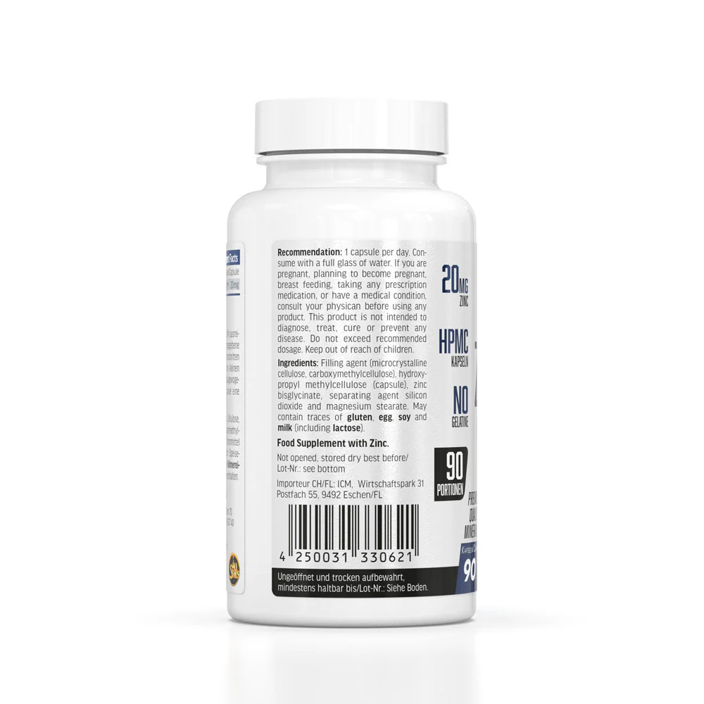Zink Bisglycinat - 90 Kapseln - Image 4