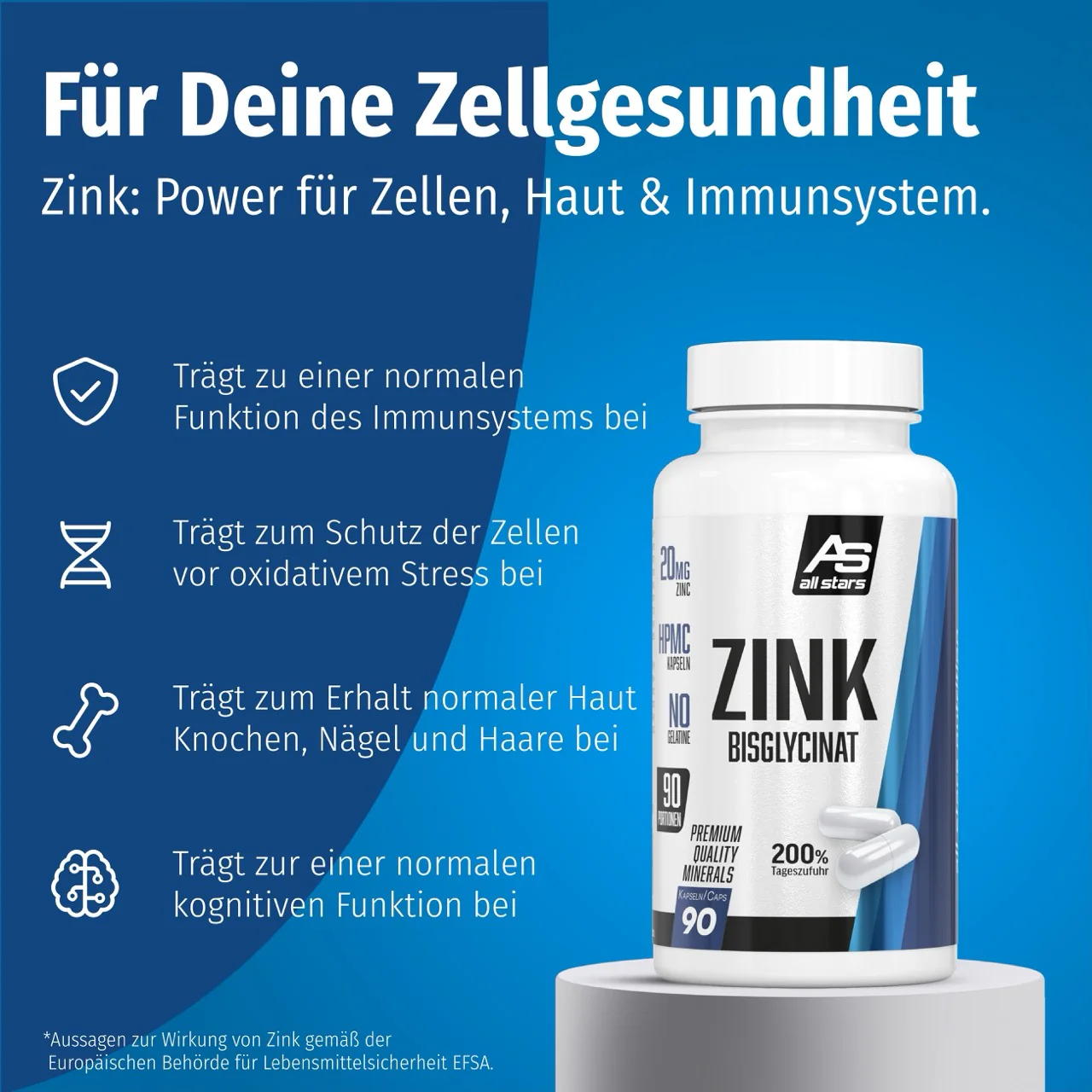 Zink Bisglycinat - 90 Kapseln - Image 5