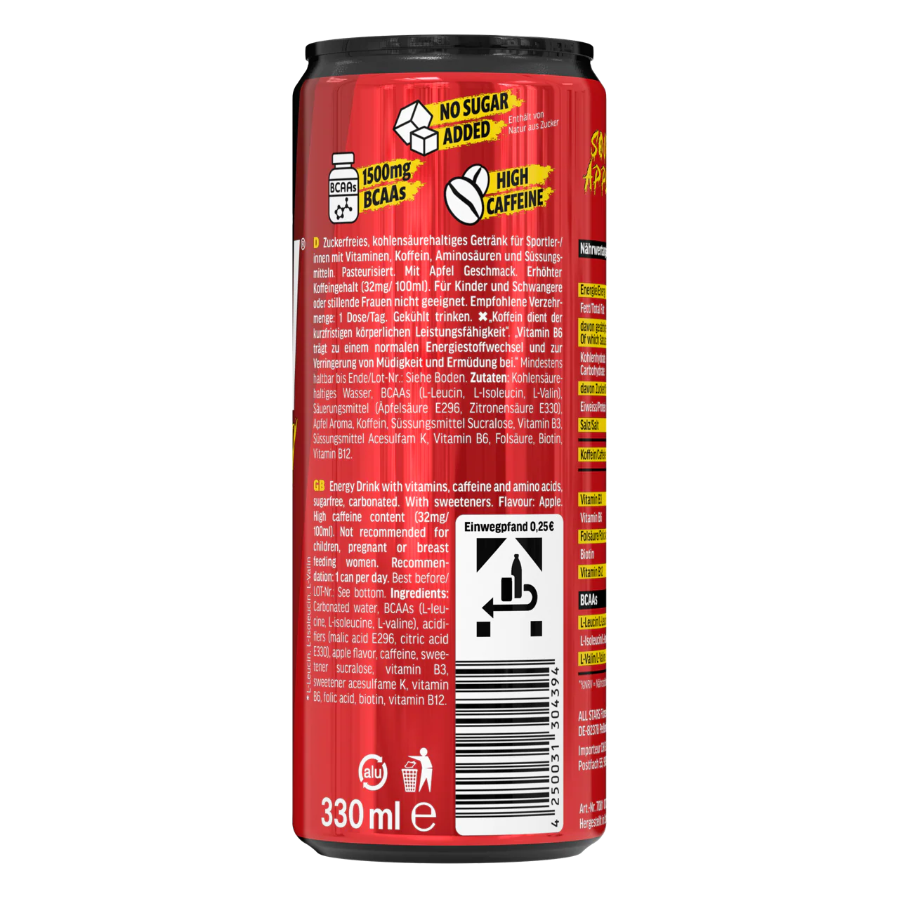Raw Intensity Energy Drink - 330ml Dose - Image 10