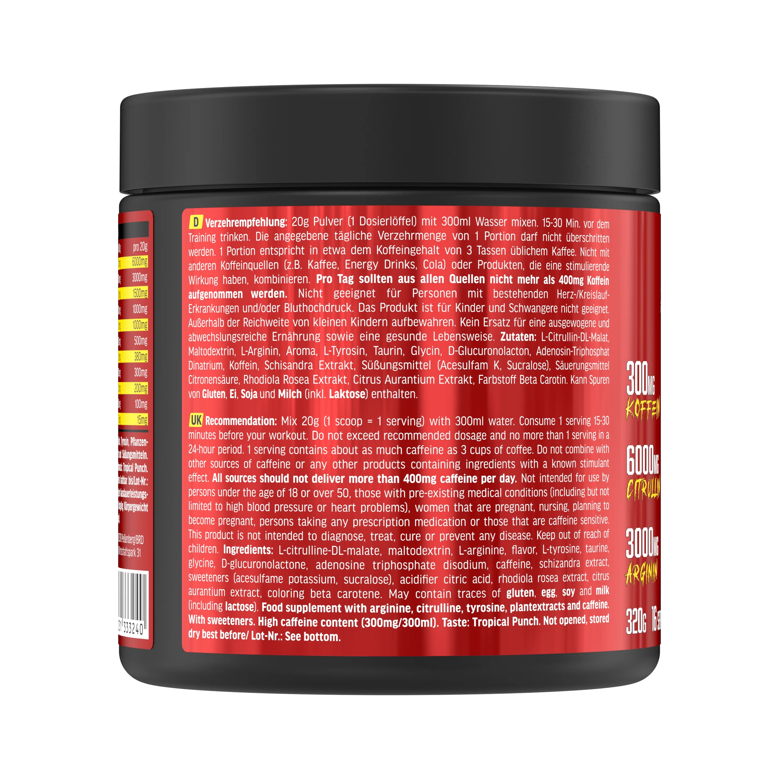 Raw Intensity Pre Workout Booster - Image 10