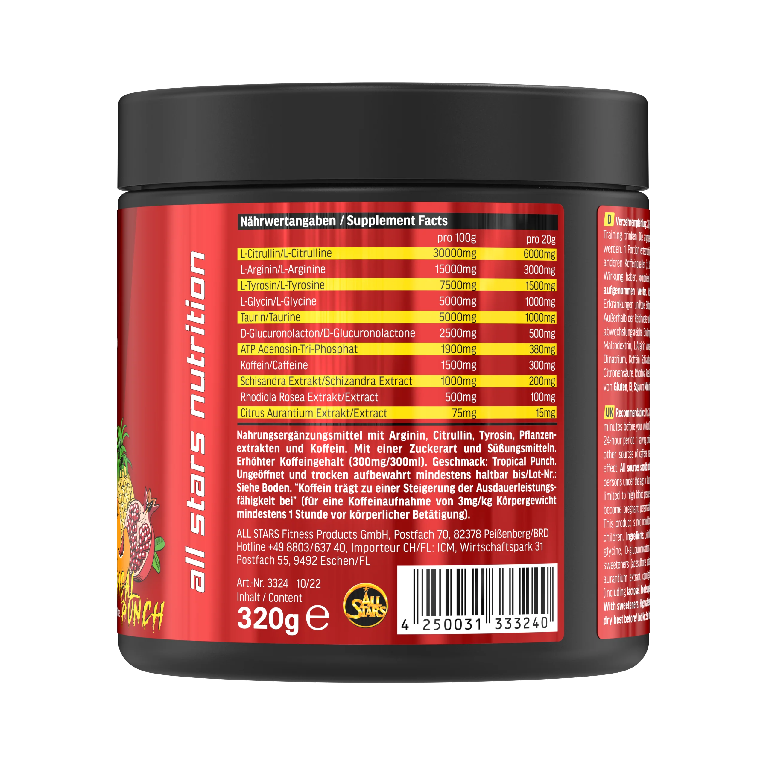 Raw Intensity Pre Workout Booster - Image 11