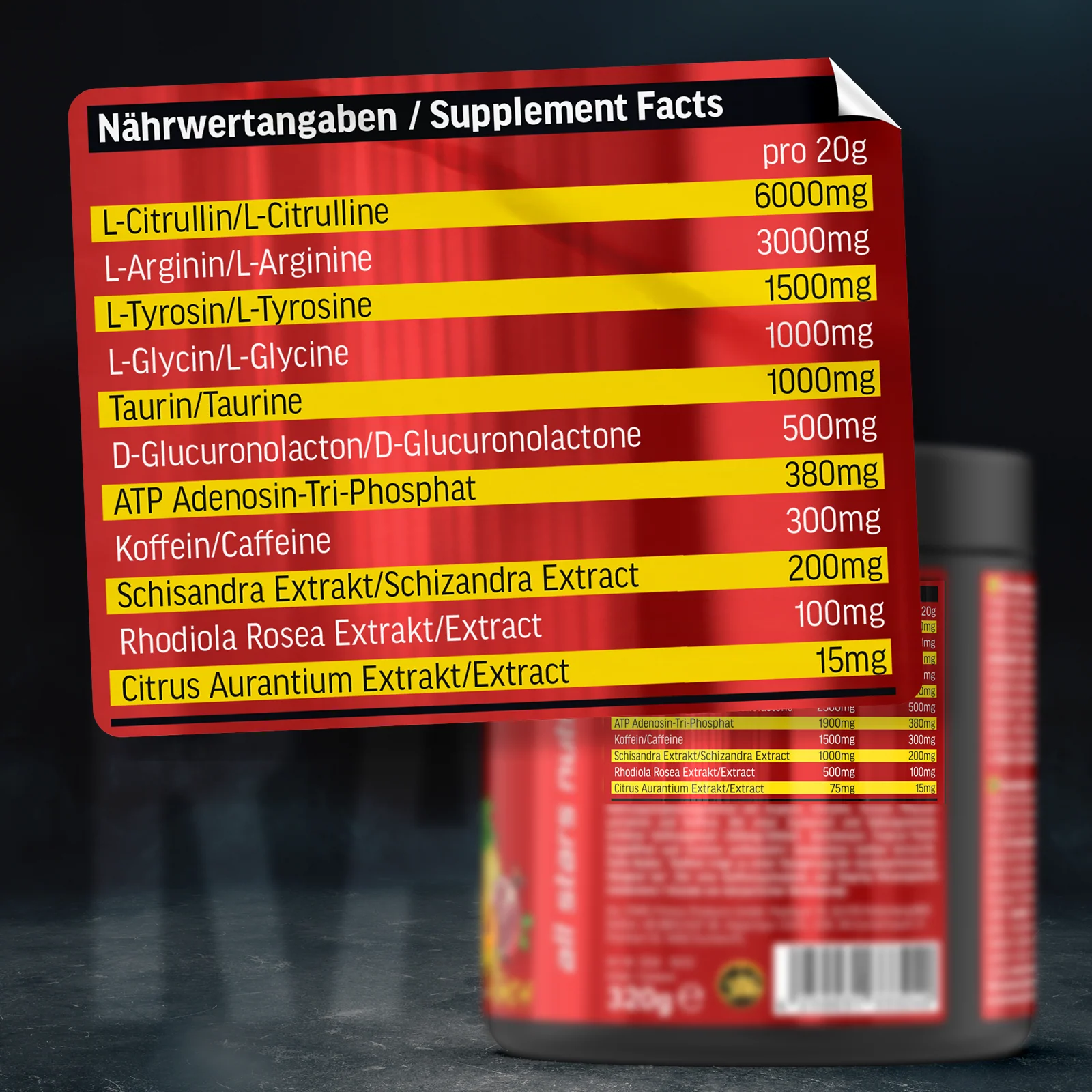 Raw Intensity Pre Workout Booster - Image 7