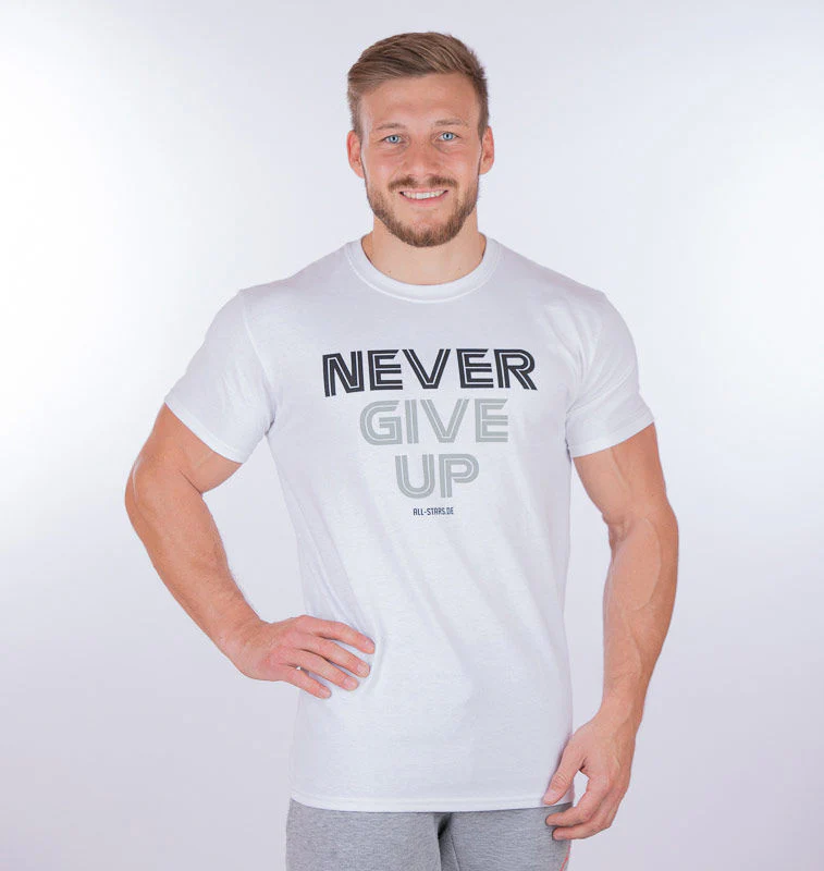 T-Shirt - NEVER GIVE UP - Image 4