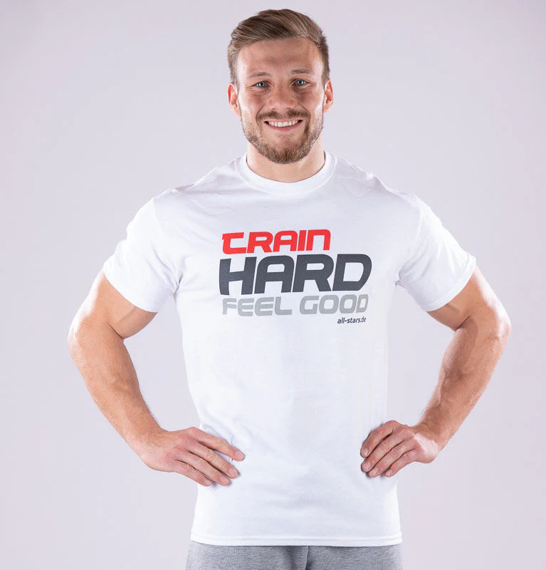 T-Shirt - TRAIN HARD FEEL GOOD - Image 4