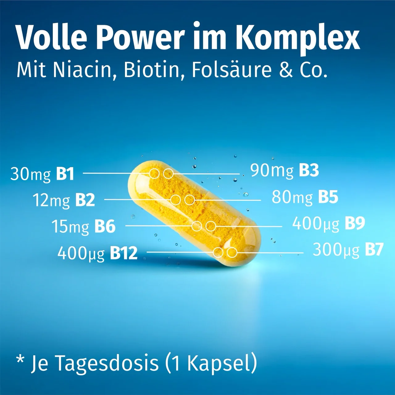 Vitamin B-Complex - 90 Kapseln - Image 3