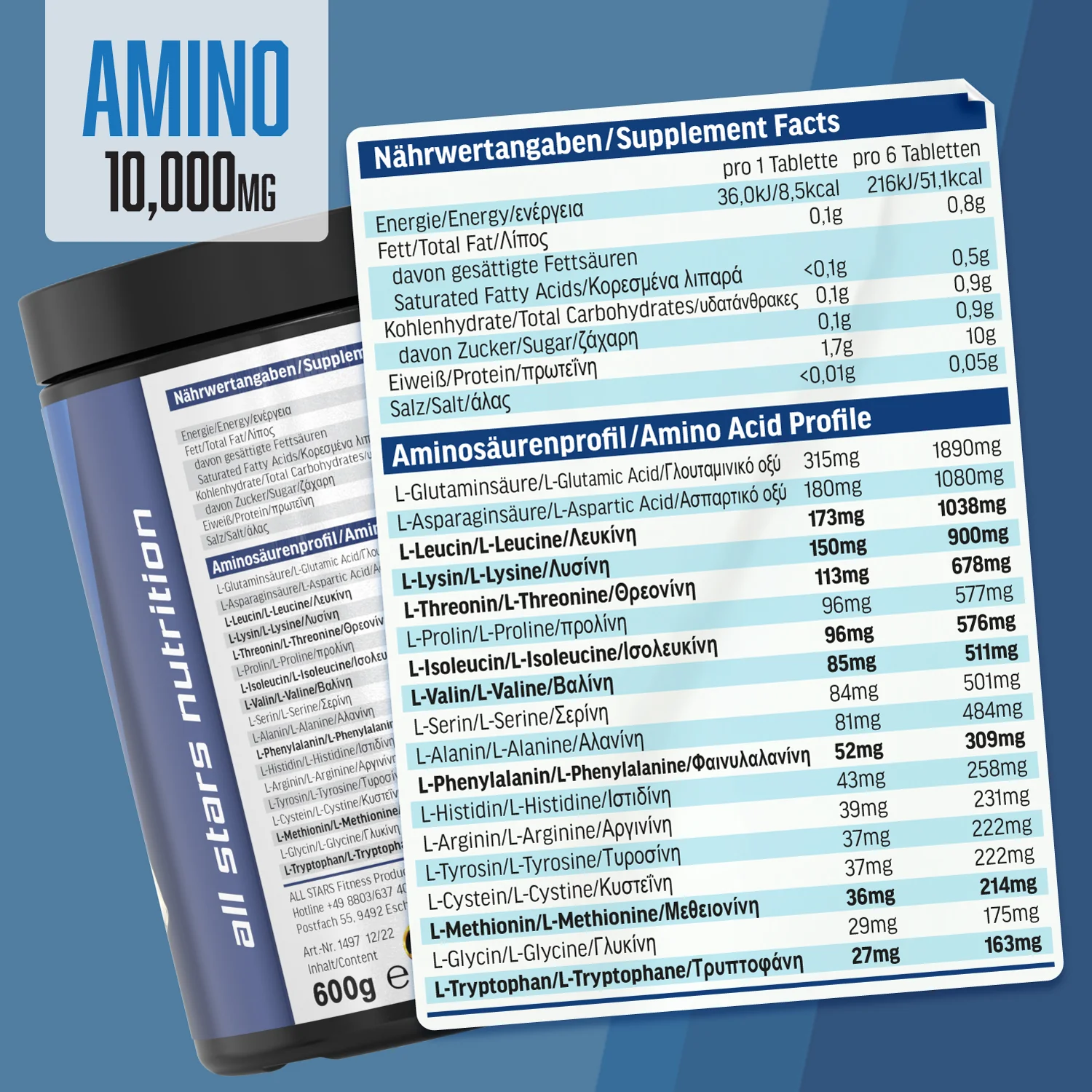 Amino 10.000 - 240 Tabletten - Image 5