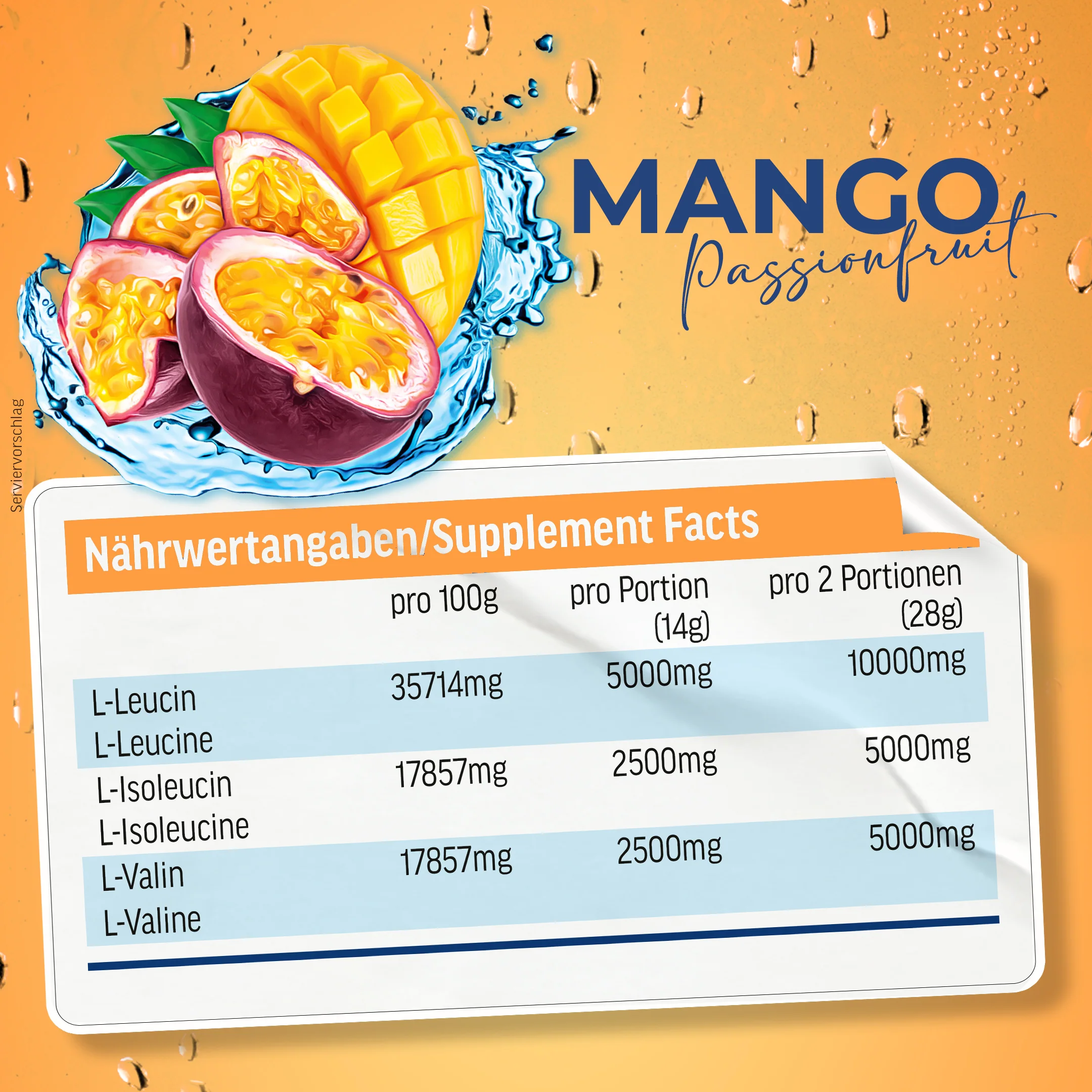 BCAA Powder - 420g Dose - Image 24