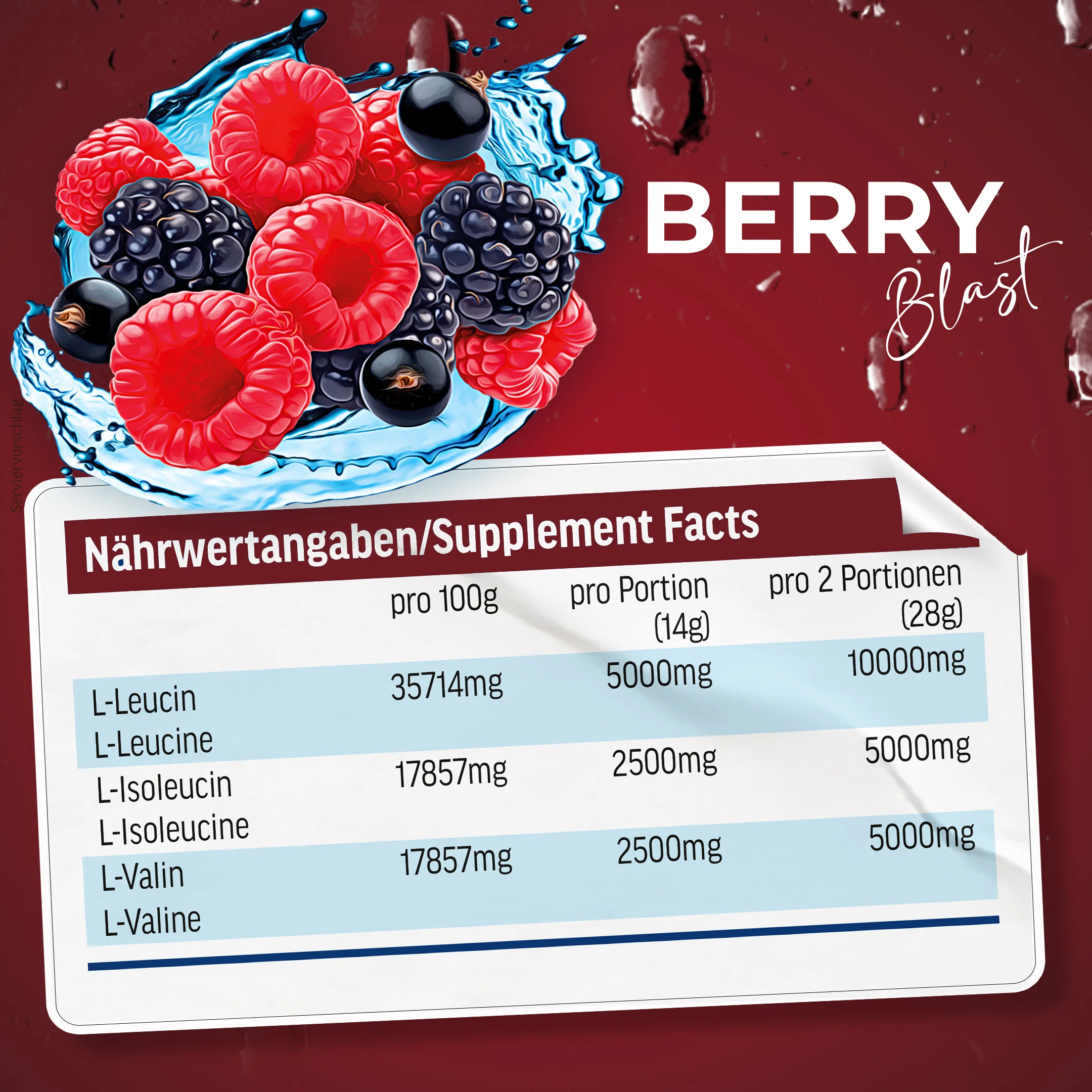 BCAA Powder - 420g Dose - Image 9