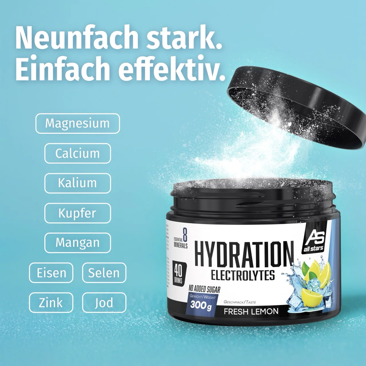 Hydration Electrolytes - 300G Dose - Image 3