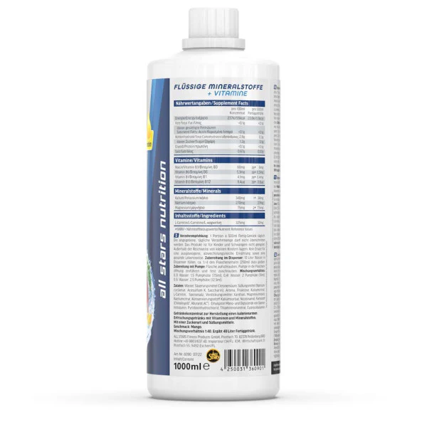 Minvit Light + L-Carnitin - 1 Liter Flasche - Image 11