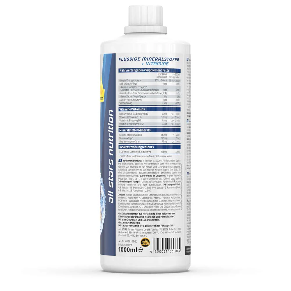 Minvit Light + L-Carnitin - 1 Liter Flasche - Image 17
