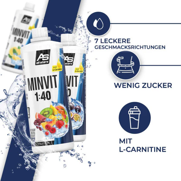 Minvit Light + L-Carnitin - 1 Liter Flasche - Image 7