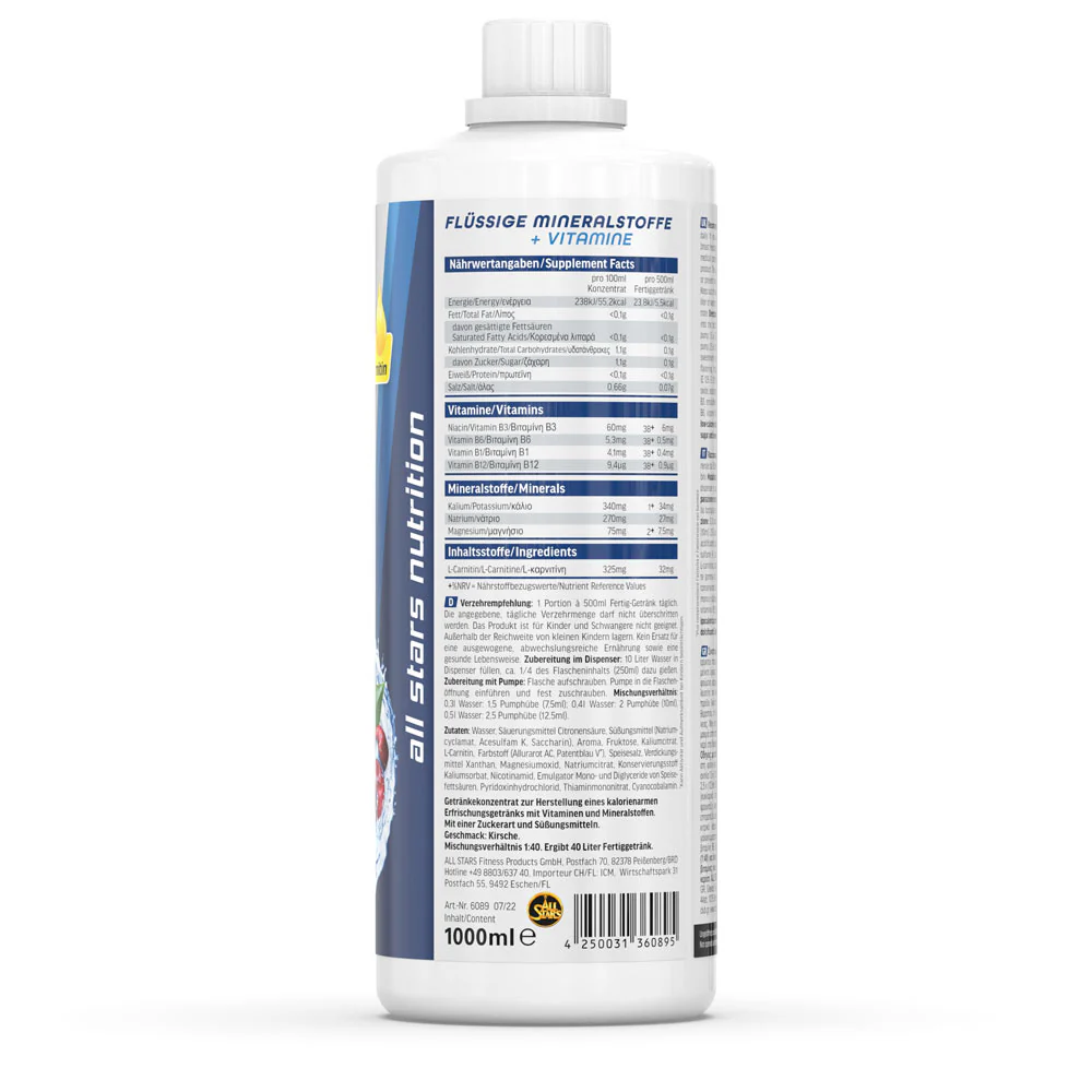 Minvit Light + L-Carnitin - 1 Liter Flasche - Image 8