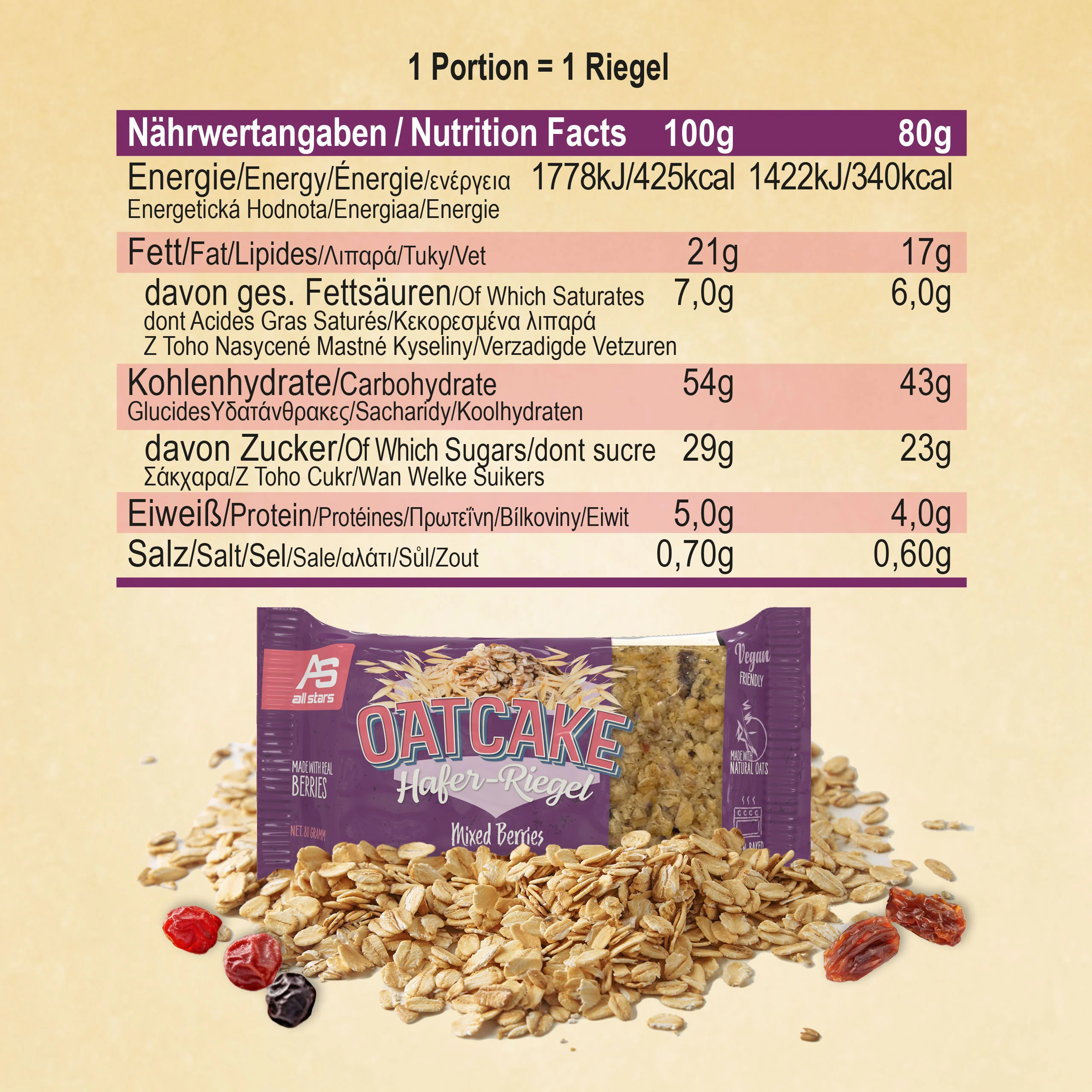 Oatcake Hafer-Riegel - Image 54