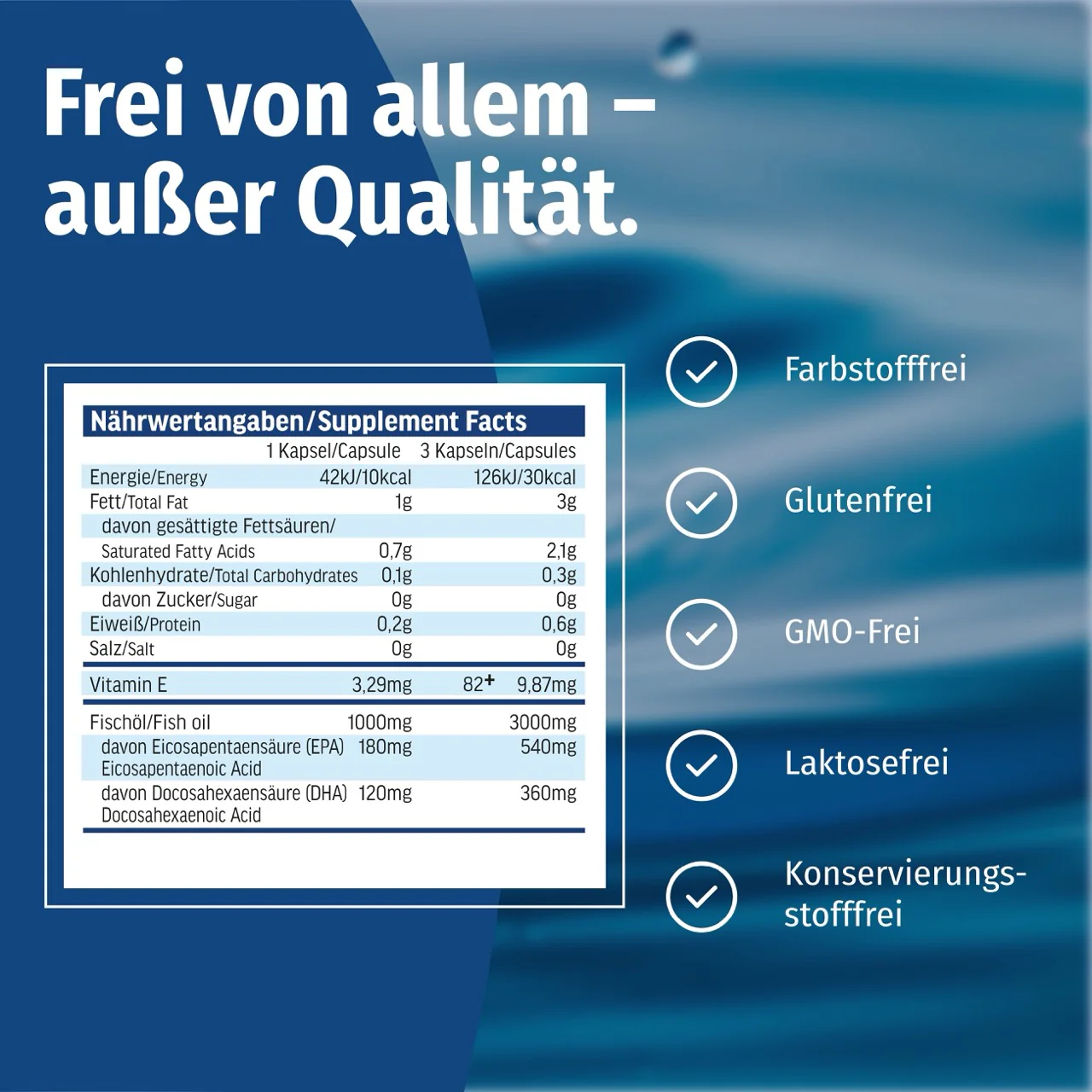 Omega-3 Fish Oil - 90 Kapseln - Image 5