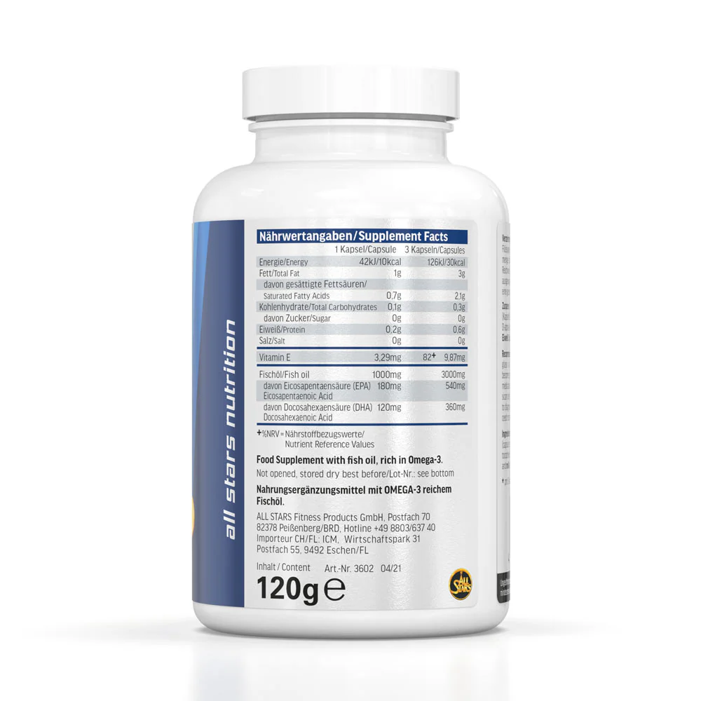Omega-3 Fish Oil - 90 Kapseln - Image 8