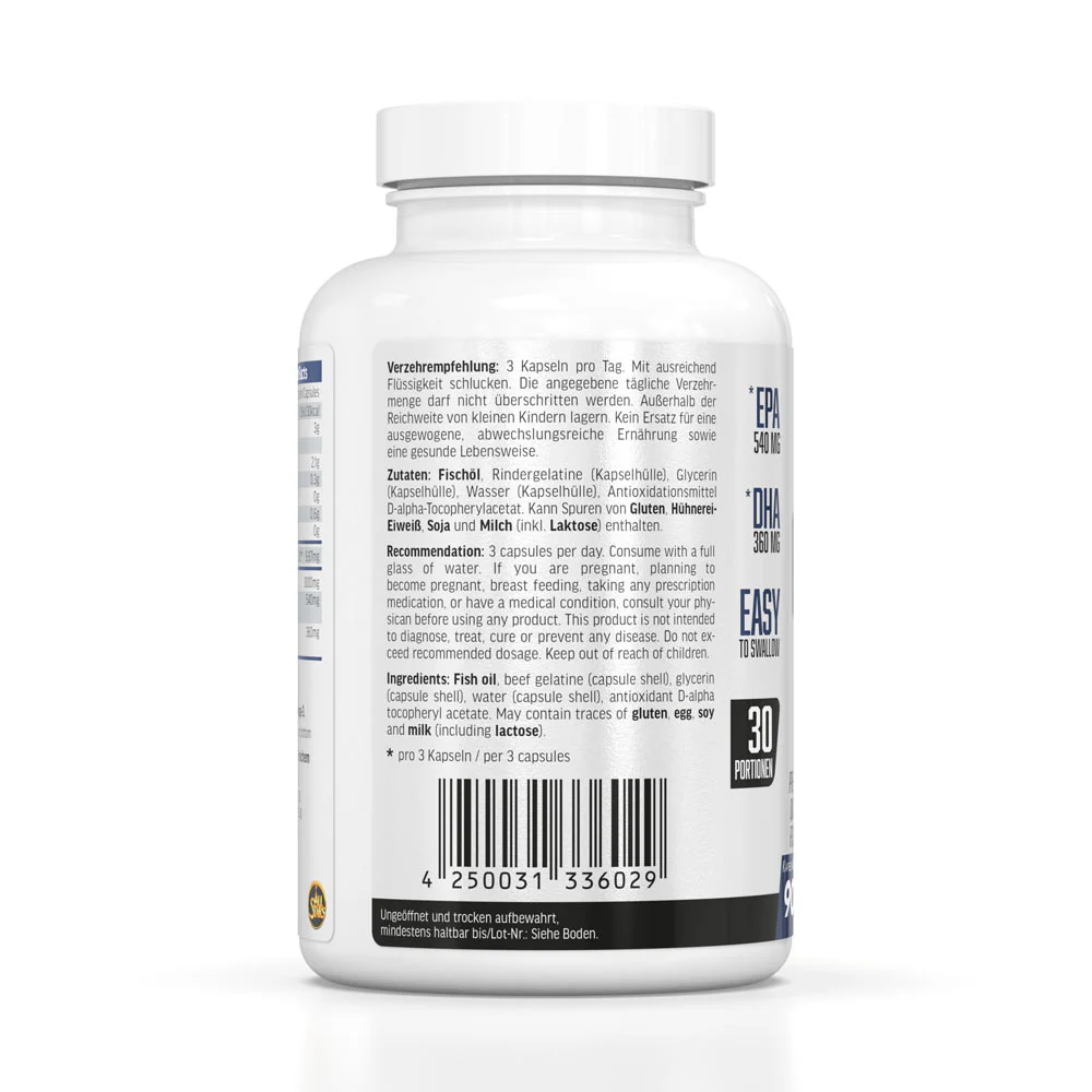 Omega-3 Fish Oil - 90 Kapseln - Image 9