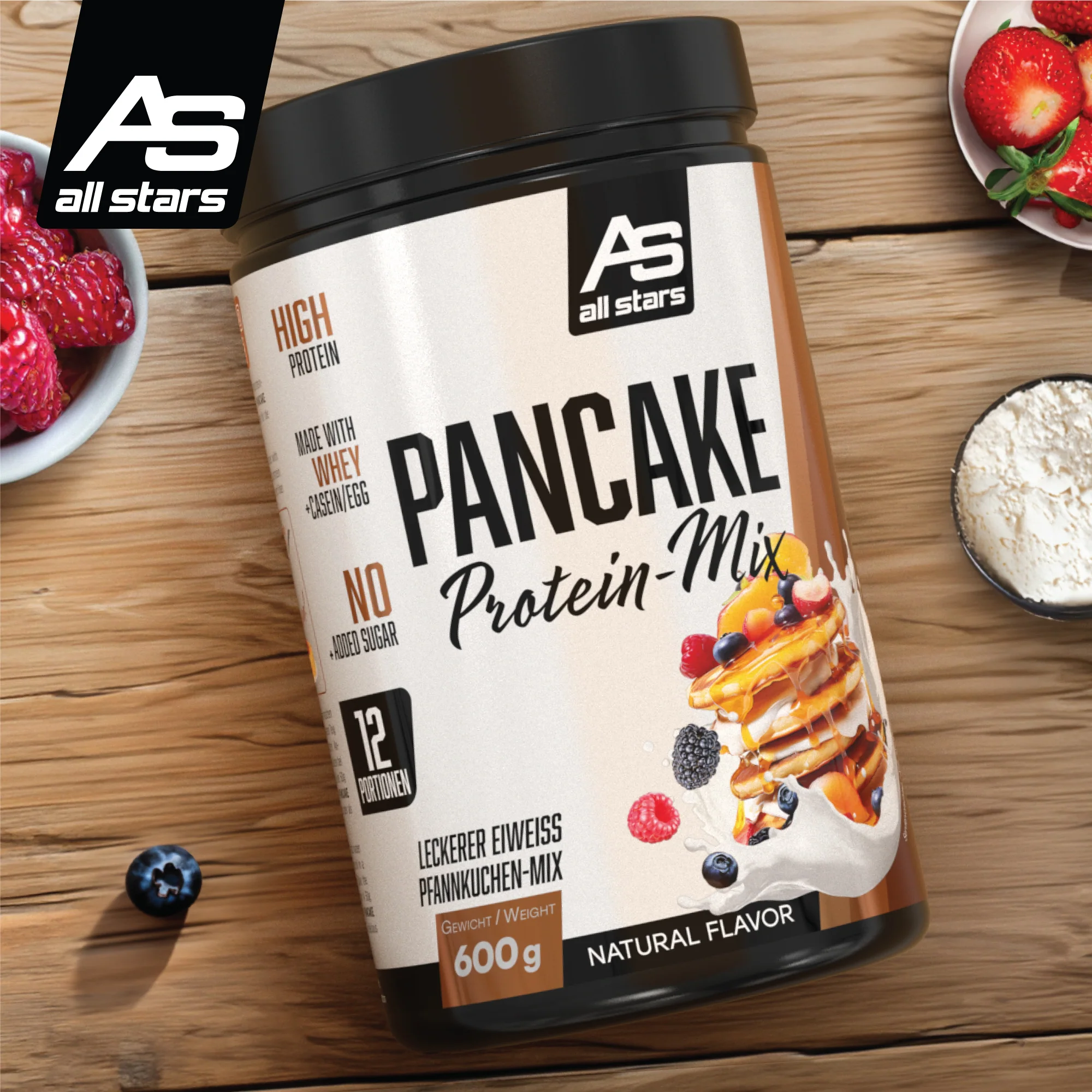 Pancake Protein-Mix - 600g Dose - Image 3