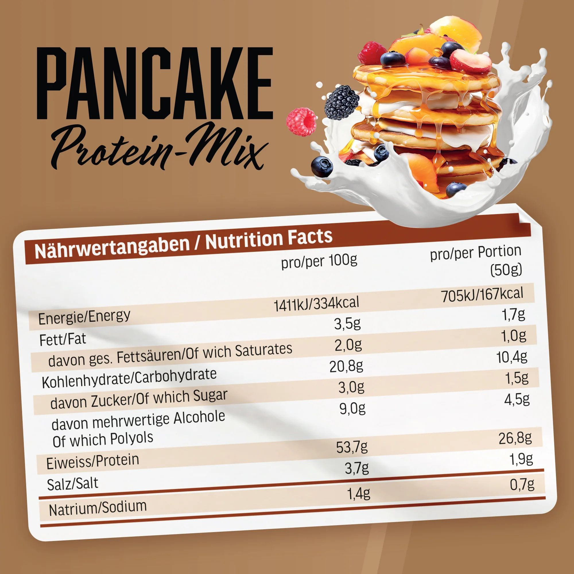 Pancake Protein-Mix - 600g Dose - Image 6