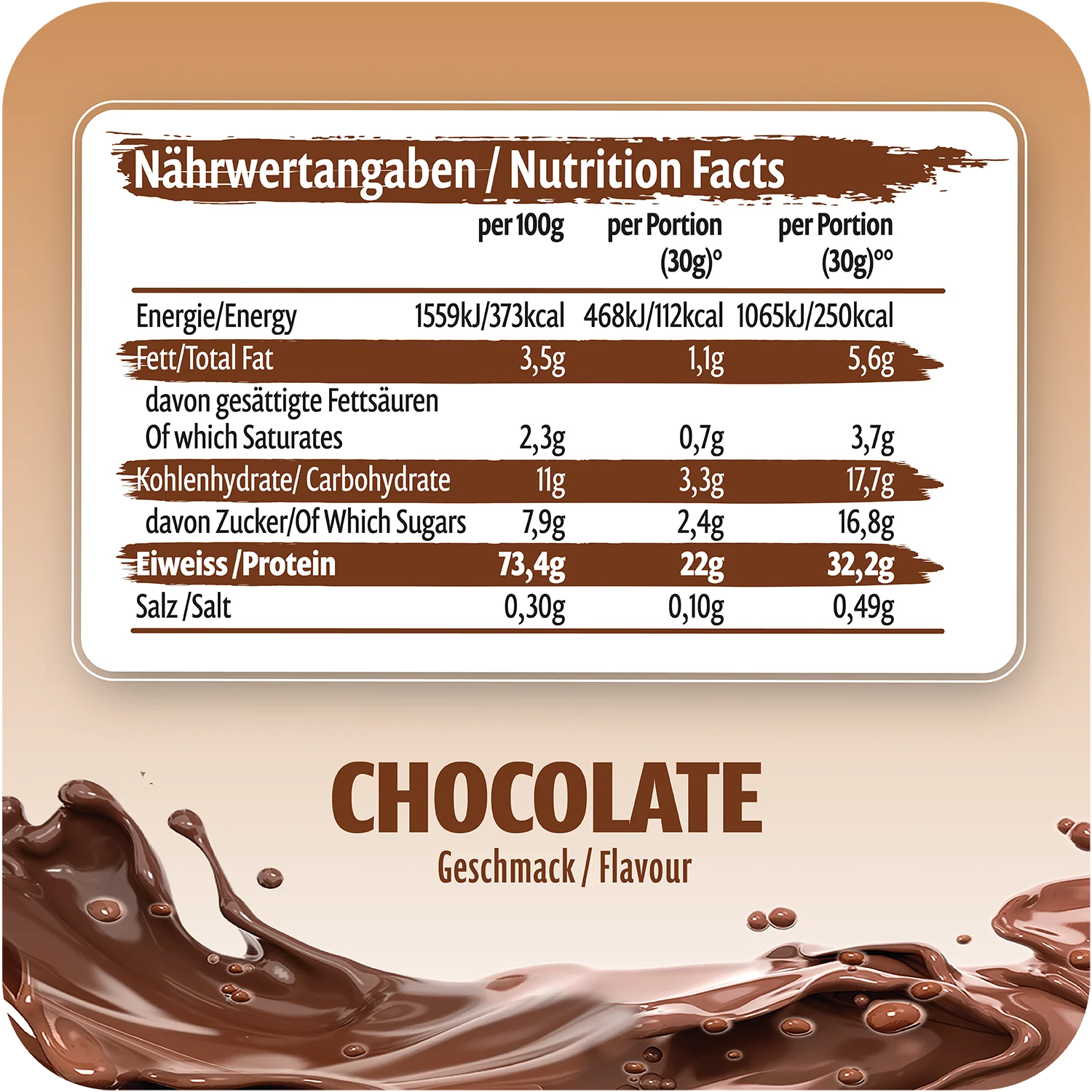 Muscle Protein Pulver - 300g Dosen - Image 14