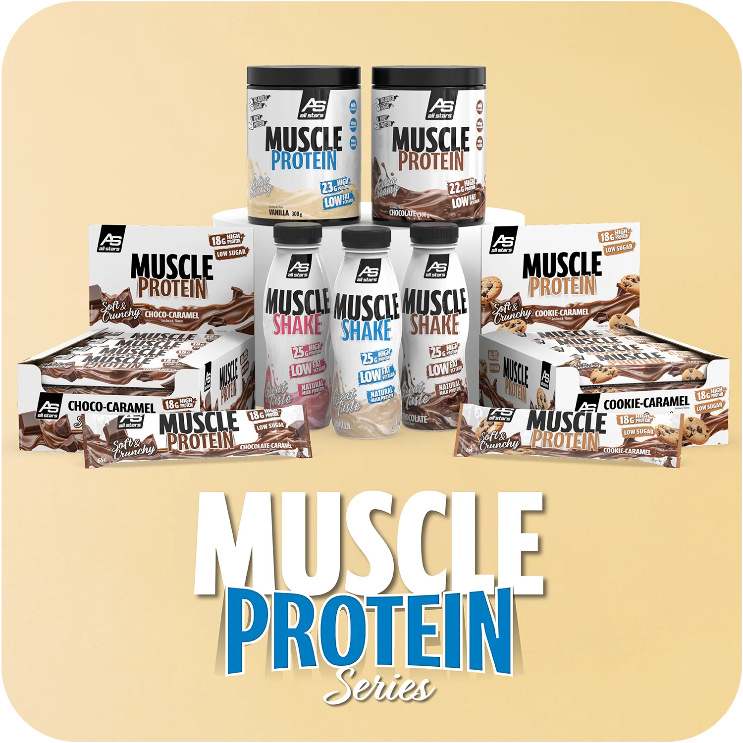 Muscle Protein Pulver - 300g Dosen - Image 7