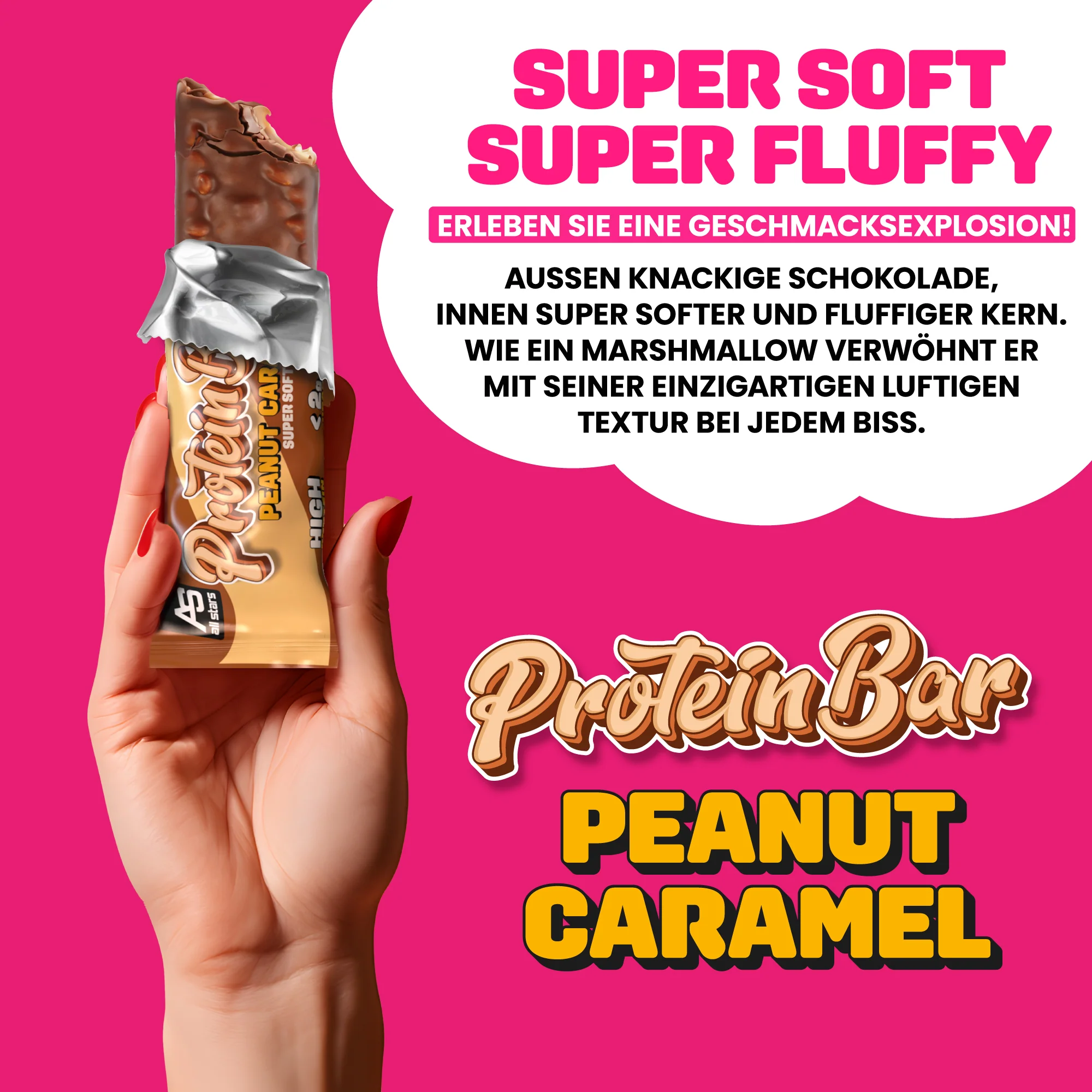 Protein Bar Soft & Fluffy - 50g Proteinriegel - Image 18
