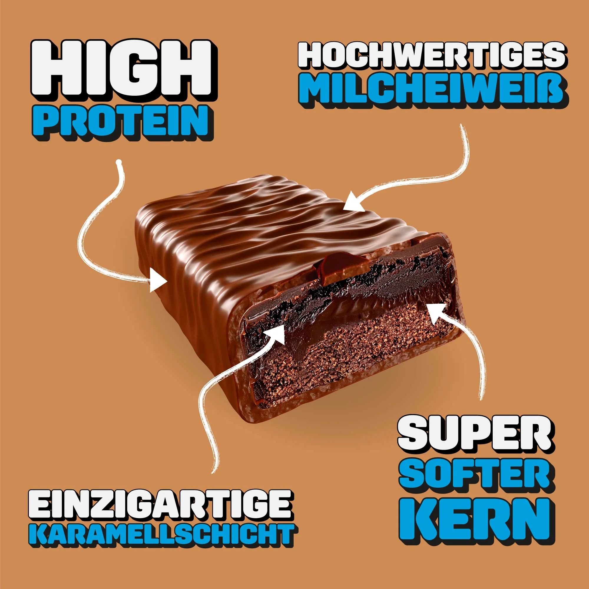 Protein Bar Soft & Fluffy - 50g Proteinriegel - Image 5